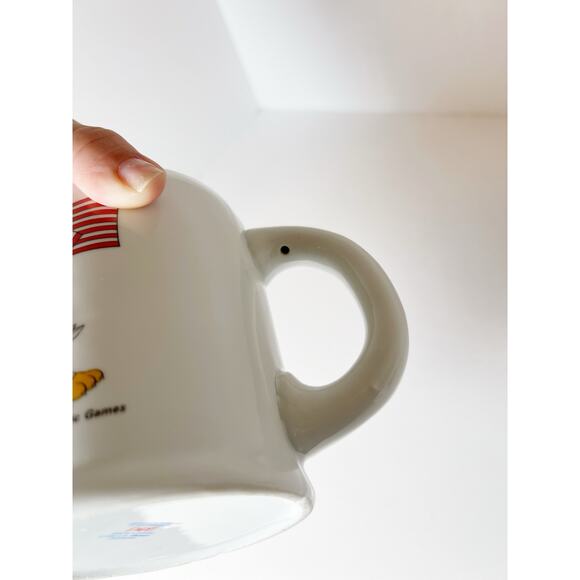 Vintage 1984 Los Angeles Olympics Sam the Eagle Souvenir Coffee Mug - Picture 3 of 6